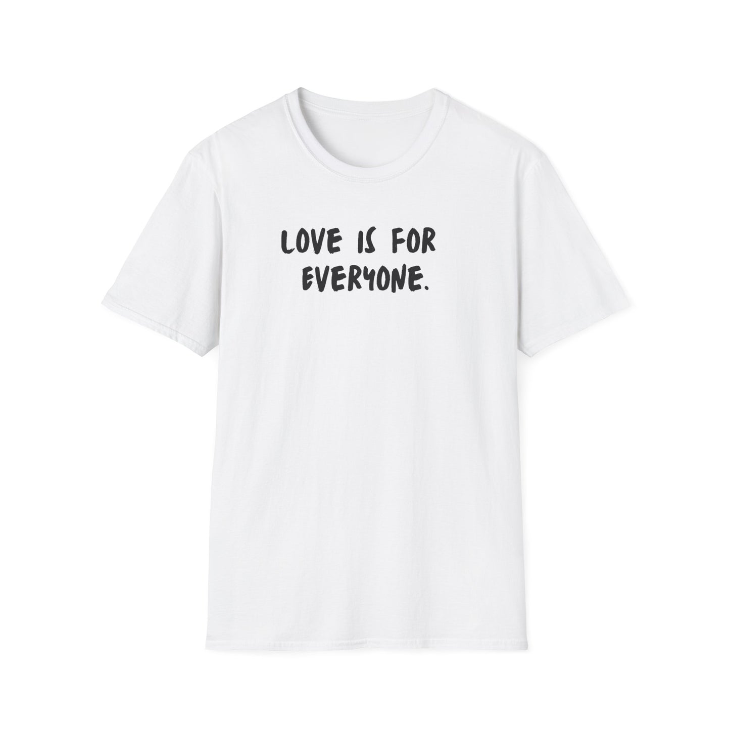 Unisex Softstyle T-Shirt (Love is for Everyone)