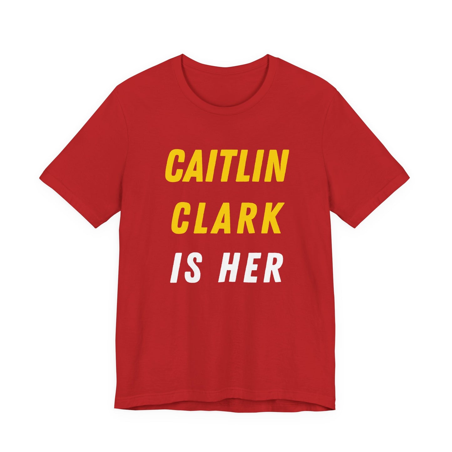 Caitlin Clark Is Her Tee — Basketball Fan Jersey with Back Number 22