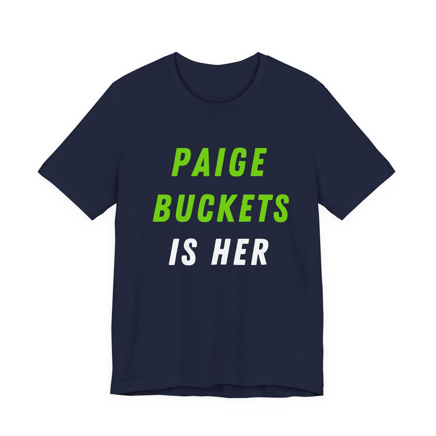 PAIGE BUCKETS Is Her Tee — Basketball Jersey Number 5 Fan Shirt
