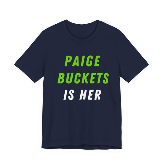 PAIGE BUCKETS Is Her Tee — Basketball Jersey Number 5 Fan Shirt