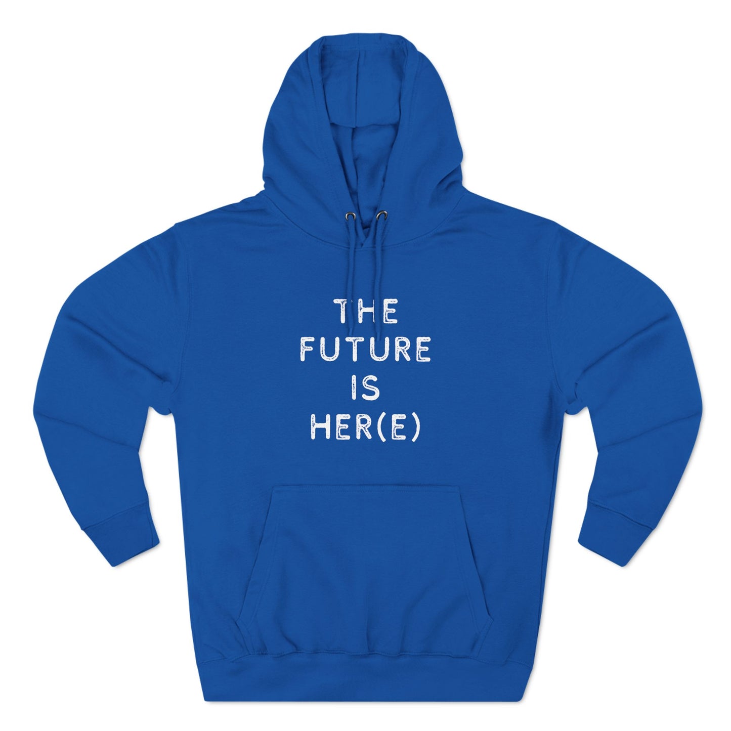 Fleece Hoodie - Feminist 'The Future is Her' Design