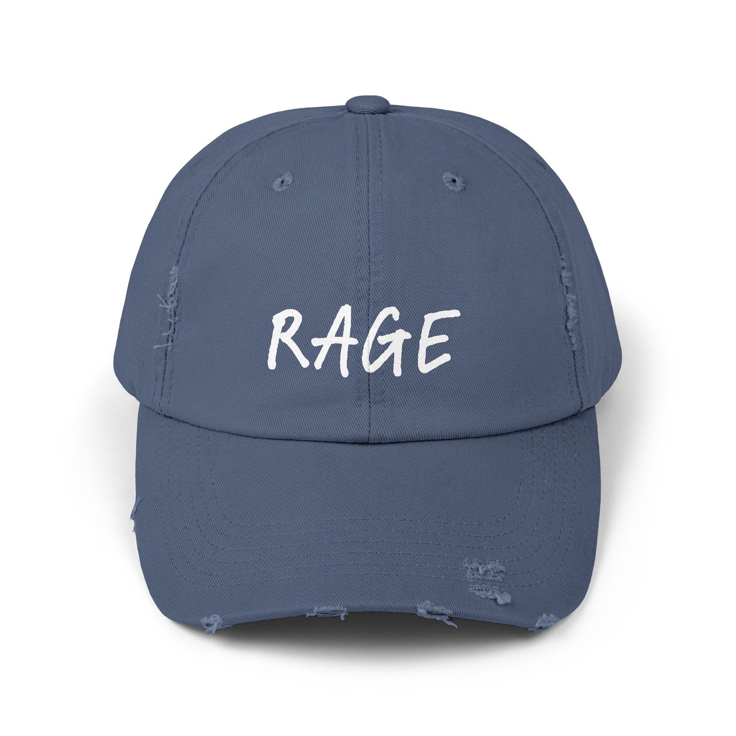 RAGE Unisex Distressed Cap