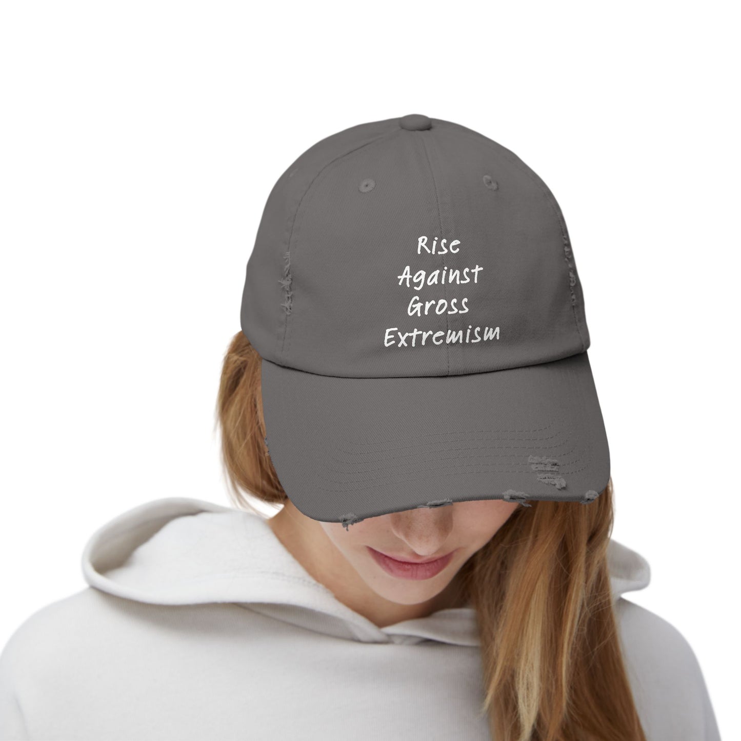 RAGE Unisex Distressed Cap