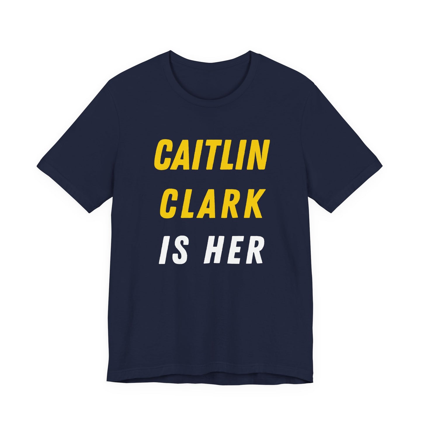 Caitlin Clark Is Her Tee — Basketball Fan Jersey with Back Number 22