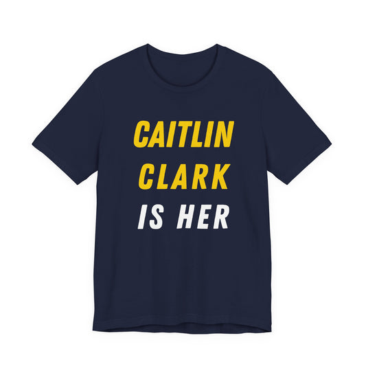 Caitlin Clark Is Her Tee — Basketball Fan Jersey with Back Number 22