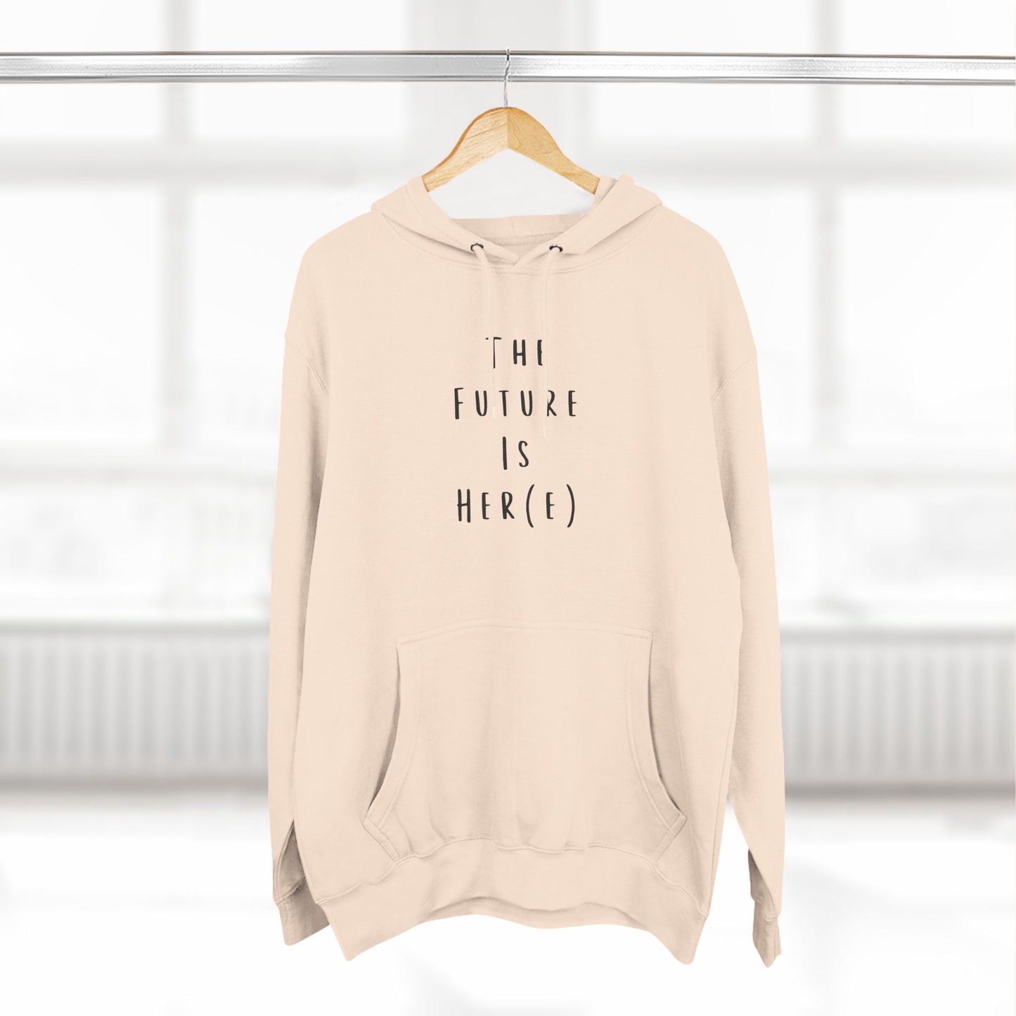 Feminist Hoodie- The Future is Her(e)