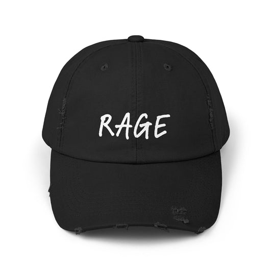 RAGE Unisex Distressed Cap