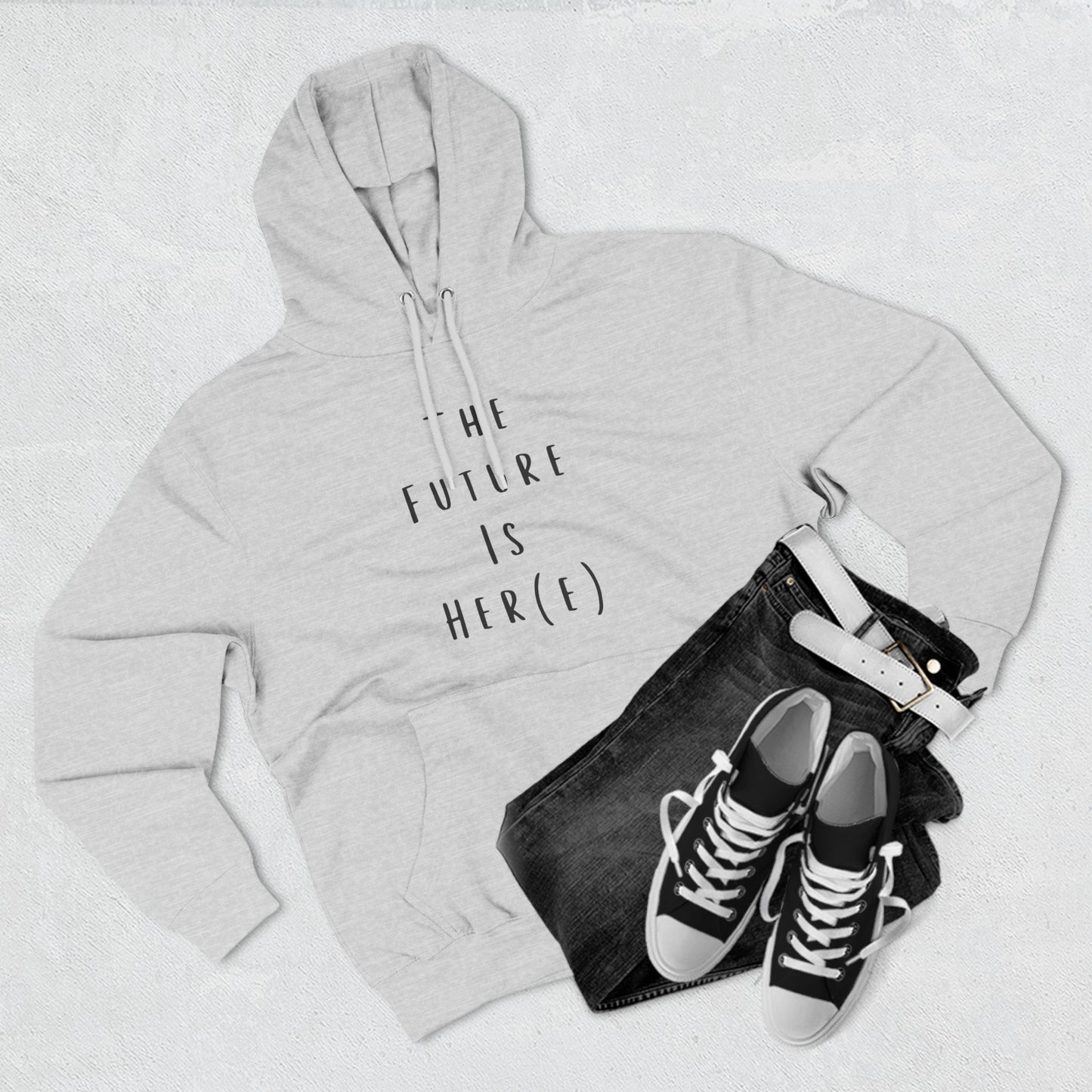 Feminist Hoodie- The Future is Her(e)