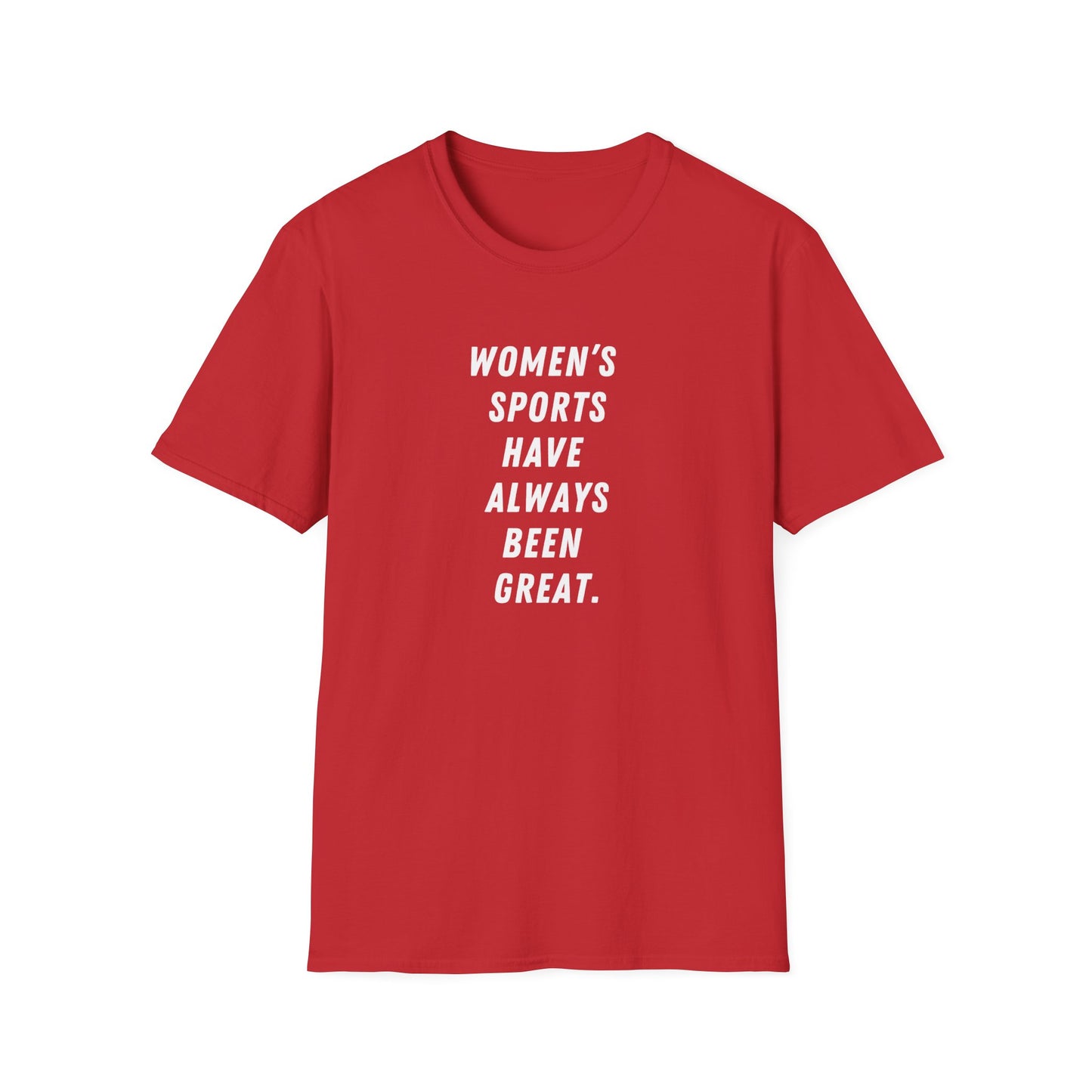 Women's Sports Unisex Softstyle T-Shirt