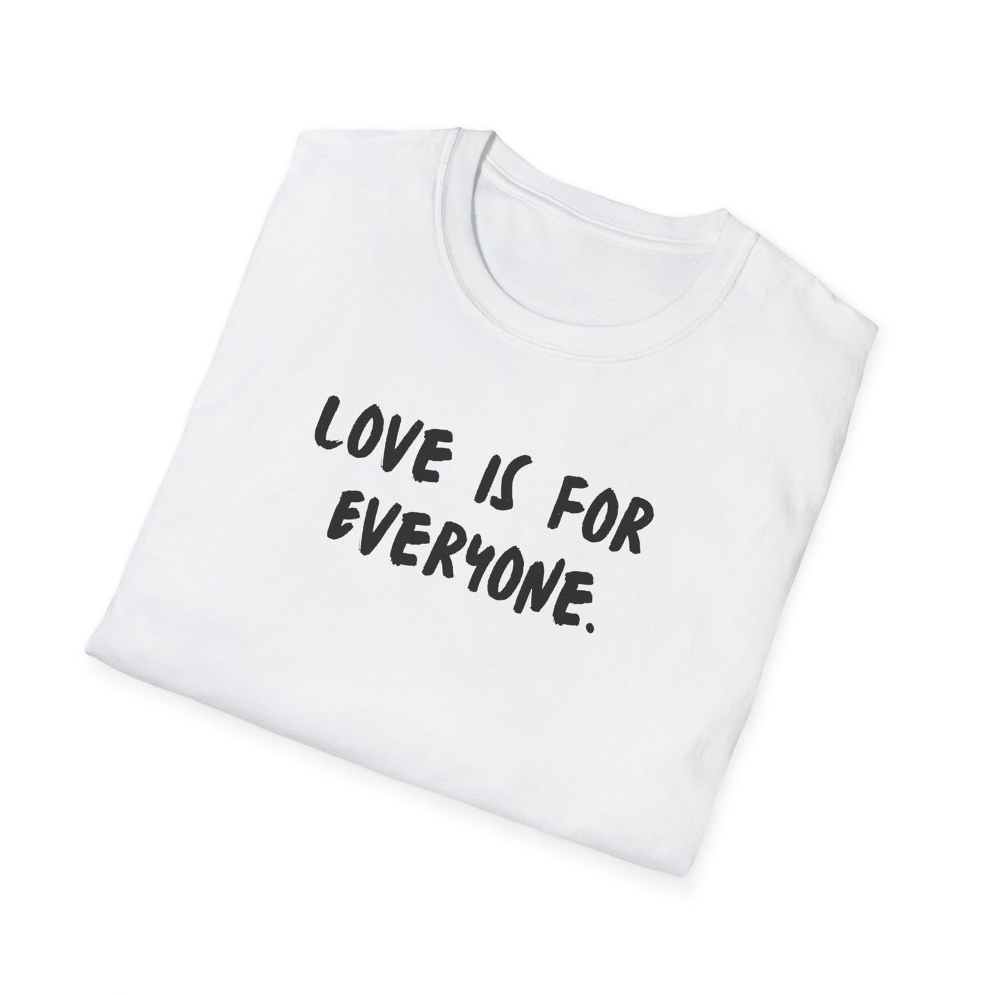 Unisex Softstyle T-Shirt (Love is for Everyone)