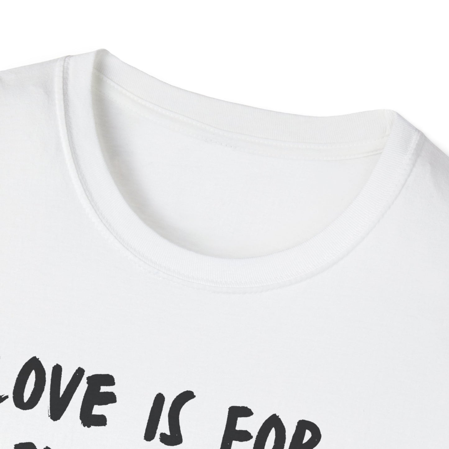 Unisex Softstyle T-Shirt (Love is for Everyone)